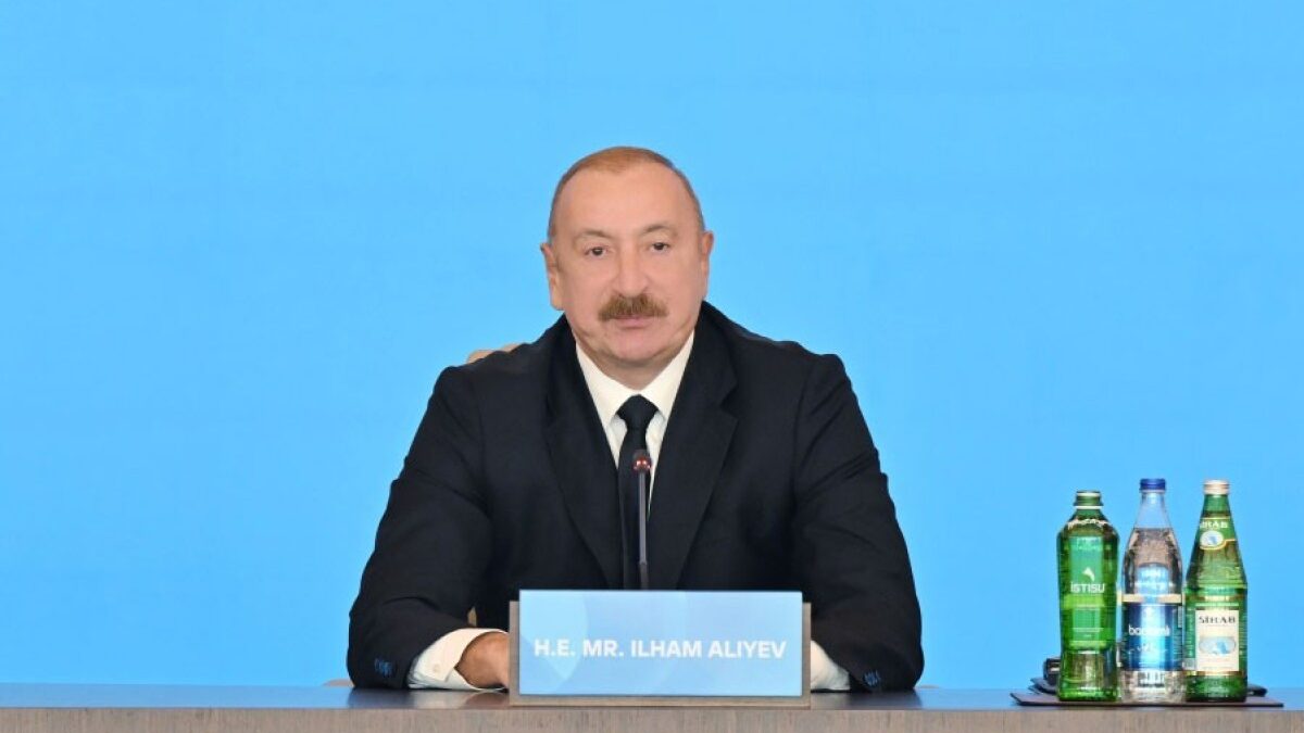 Aserbaidschans Präsident: Doppelmoral in der internationalen Politik muss vollständig beendet werden
