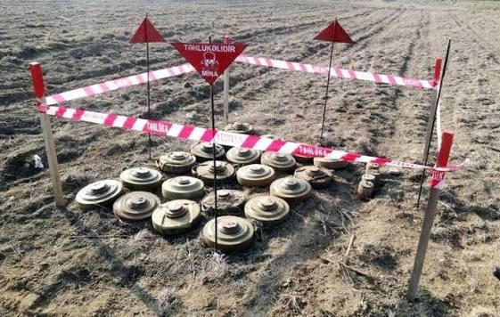 Weitere 361 Minen und 624 Blindgänger in befreiten Gebieten entdeckt