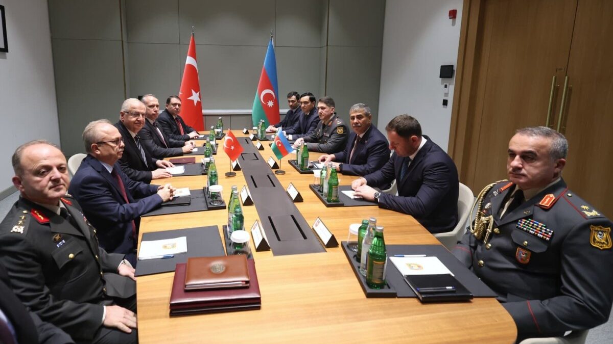 Bilateral meeting between Yaşar Güler and Zakir Hasanov held