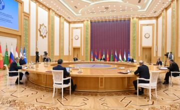 Treffen des Rates der GUS-Staatschefs in begrenzter Besetzung in Turkmenbashi, Präsident Ilham Aliyev sprach bei der Veranstaltung – AKTUALISIERT