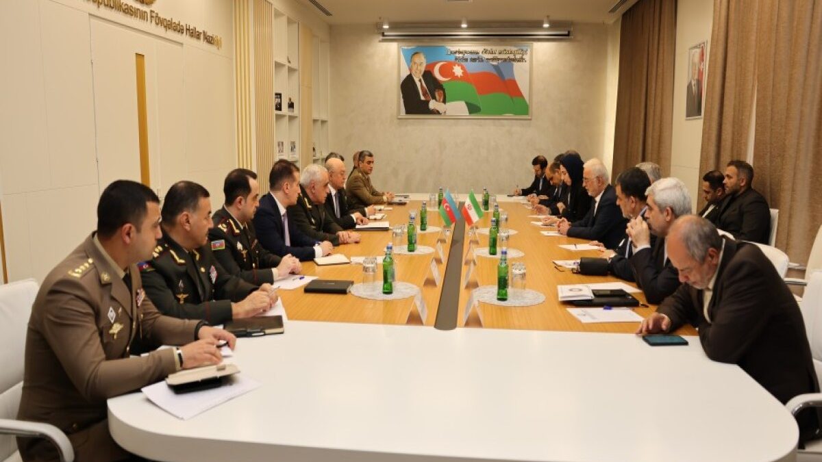 Kamaladdin Heydarov trifft iranischen Innenminister