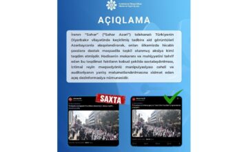 Medien- und Rundfunkrat: Irans „Sahar“-Sender verbreitete Desinformation, indem er Bilder aus Diyarbakır mit Aserbaidschan in Verbindung brachte