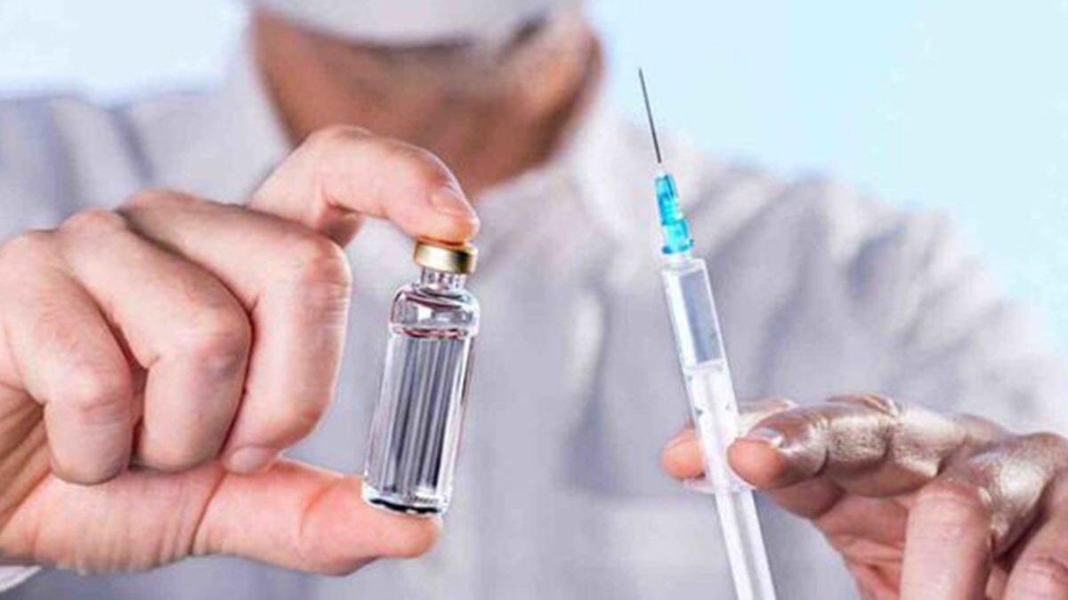 Impfung gegen Grippe mit einem in den Niederlanden hergestellten Impfstoff