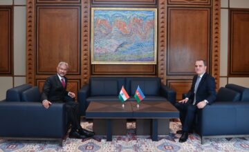 Persönliches Treffen der Außenminister von Aserbaidschan und Indien – AKTUALISIERT