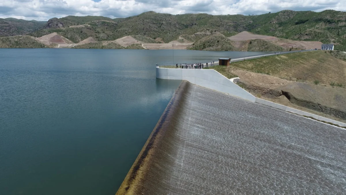 Neuer Stausee wird in Aserbaidschan gebaut