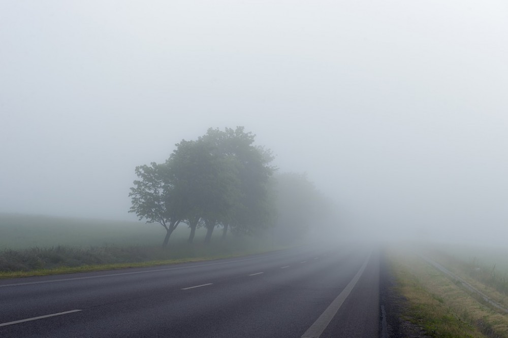 Morgen wird die Sicht auf den Straßen eingeschränkt sein