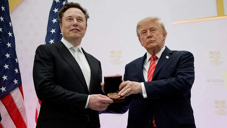 Trump zeichnet Musk mit Nationaler Wissenschaftsmedaille aus