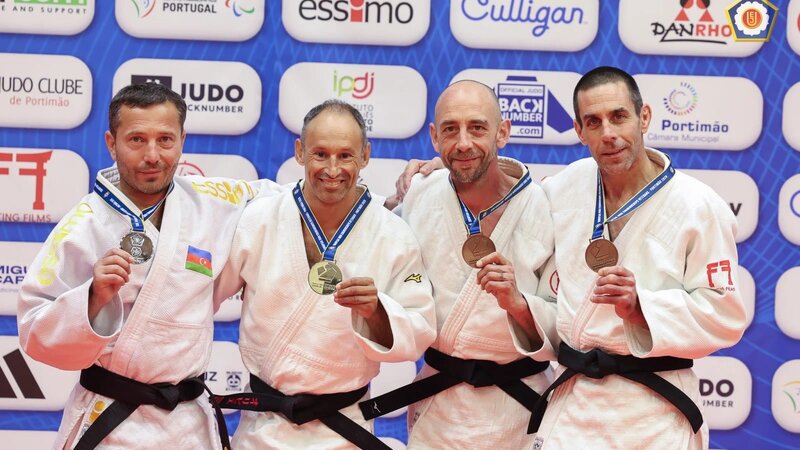 Aserbaidschanische Judo-Veteranen gewinnen weitere 2 Medaillen bei der Europameisterschaft