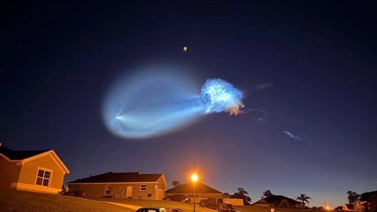 Riesige Qualle am Himmel aufgetaucht! Der Grund ist bekannt