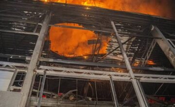 Russland hat ein Postobjekt in Odessa angegriffen