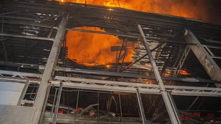 Russland hat ein Postobjekt in Odessa angegriffen