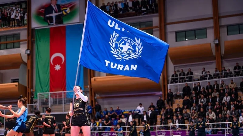 Der „Turan“ Club aus Tovuz spielt sein Rückspiel in der CEV Champions League