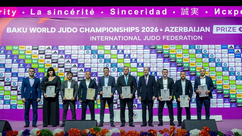 Aserbaidschanische Judoka ausgezeichnet