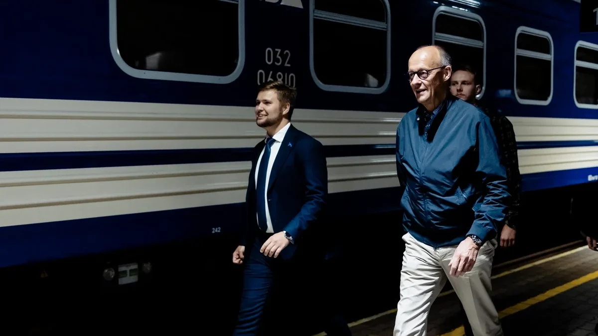 Mertz reist unangemeldet in die Ukraine