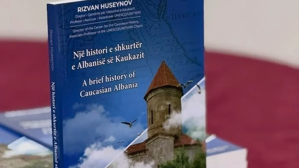 Präsentation eines Buches zur Geschichte Kaukasisch-Albaniens in Tirana abgehalten
