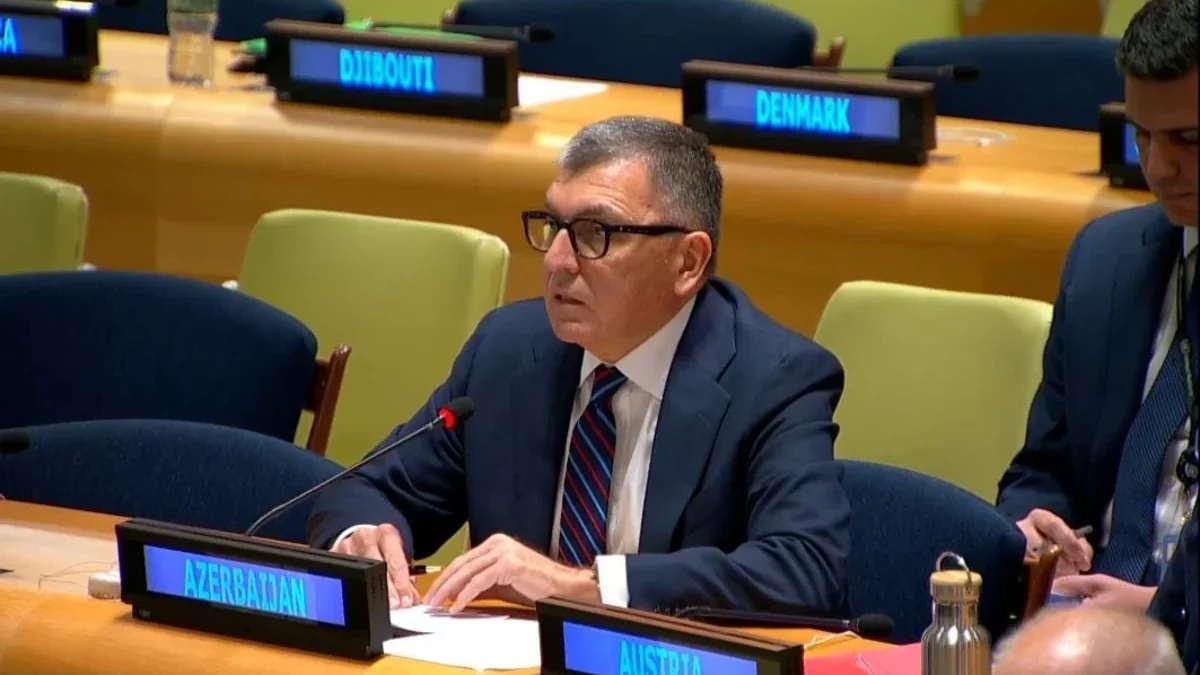 Information on atrocities committed by the former occupying regime in Karabakh at the UN